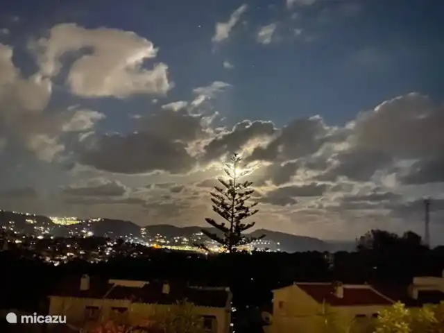 Joyau de la Casa Lenti. piscine Moraira | Espagne, Costa Blanca, Moraira - maison de vacances Moraira de nuit. Quelle belle vue !