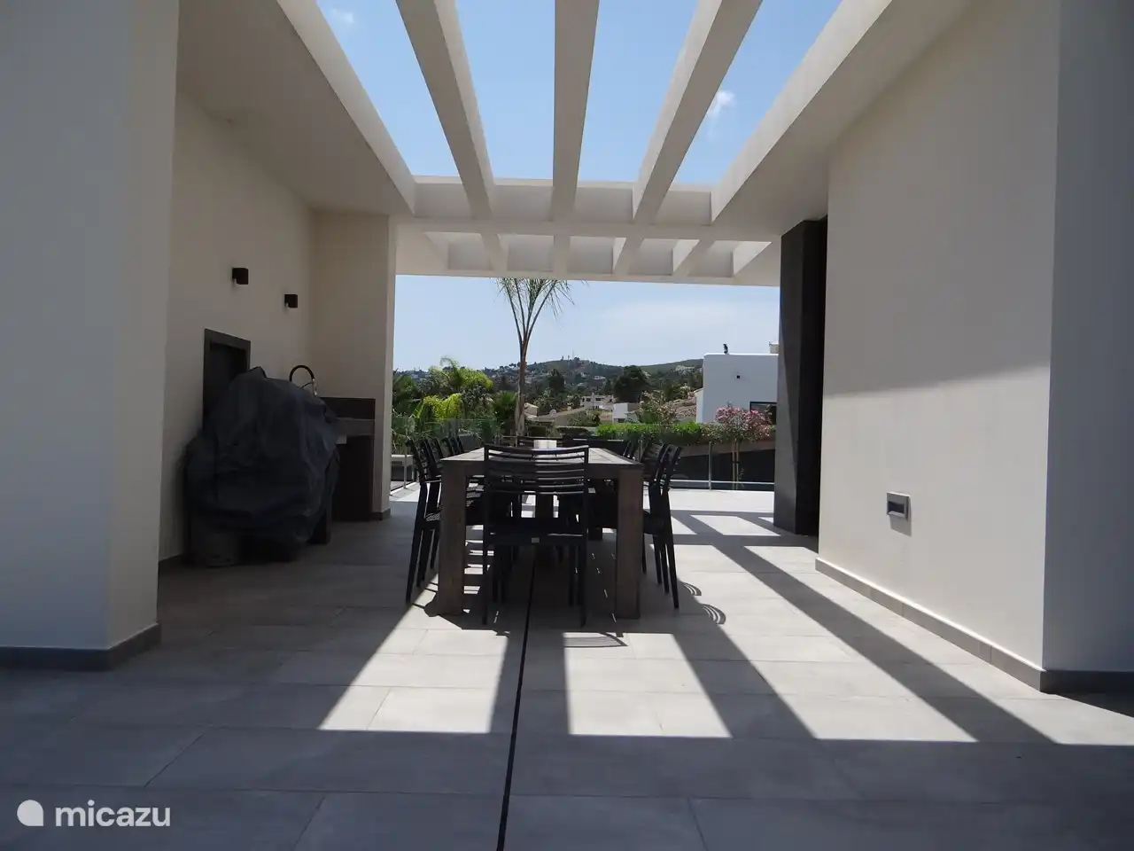 Dining area outside
