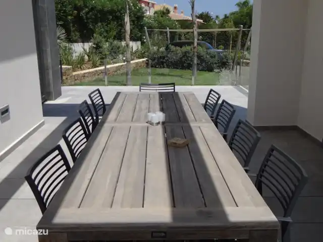 Casa Van Zaal | Espagne, Costa Blanca, Jávea - villa Salle à manger extérieure