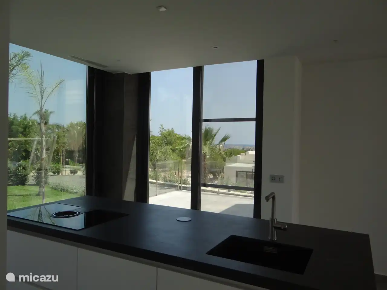 Sea view from the kitchen