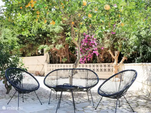 Villa Joya Moraira | Espagne, Costa Blanca, Moraira - villa terrasse sur le côté / devant la maison, sous le citronnier
