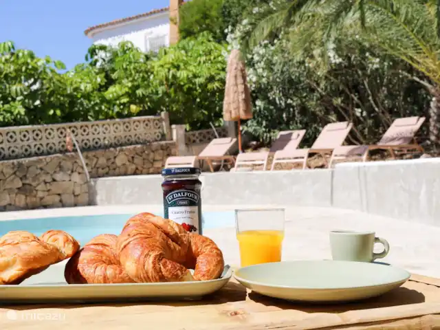 Villa Joya Moraira | Espagne, Costa Blanca, Moraira - villa Petit déjeuner au bord de la piscine