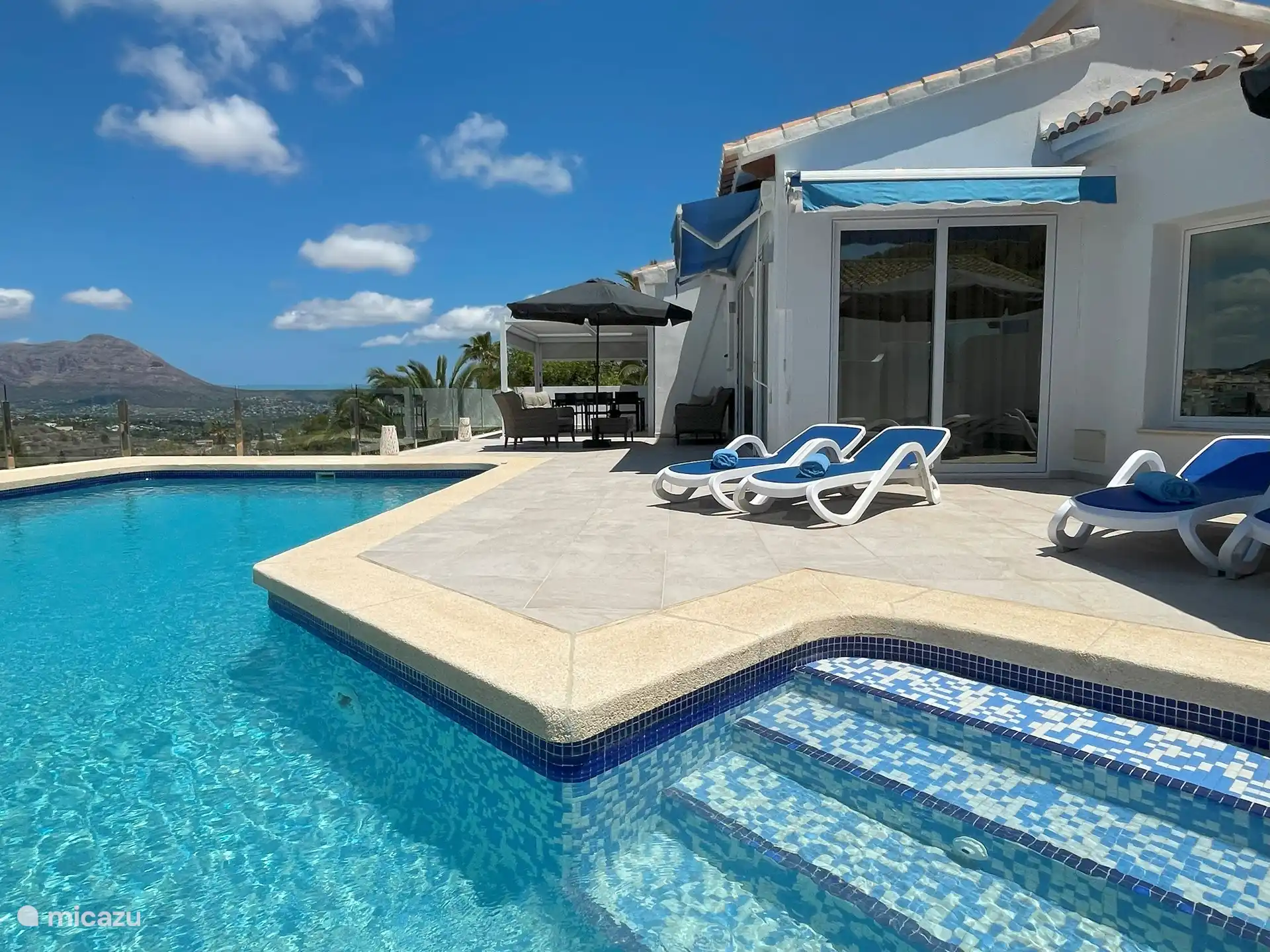 Nager, Espagne, Costa Blanca, Benitachell, villa Maison Quercia