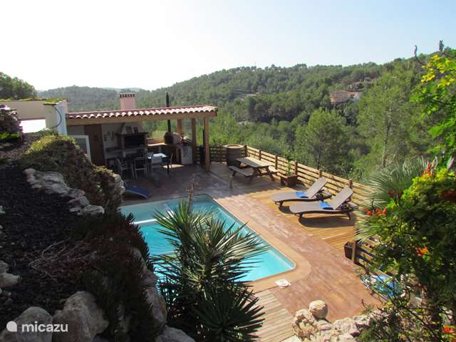 Holiday home in Spain, Barcelona, Olivella - apartment 2-p apartment with shared pool