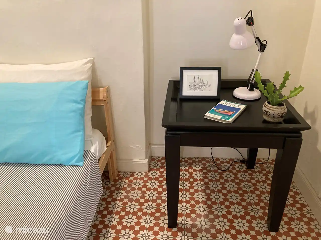 Detail im ersten Schlafzimmer.