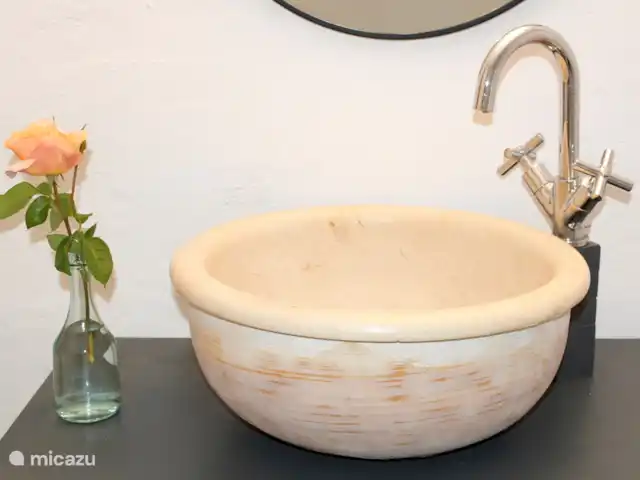 Location de Vacances Espagne, Costa del Sol, Comares, maison de vacances - La Zorzalera Détail salle de bain.