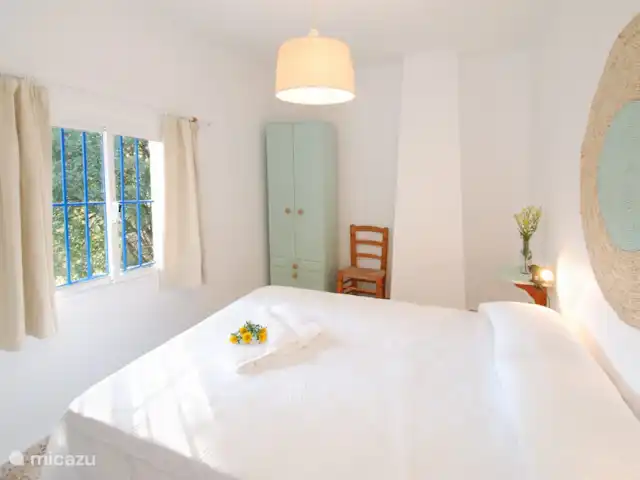 Location de Vacances Espagne, Costa del Sol, Comares, maison de vacances - La Zorzalera Merveilleuse nuit de sommeil, pour ceux qui veulent la climatisation.