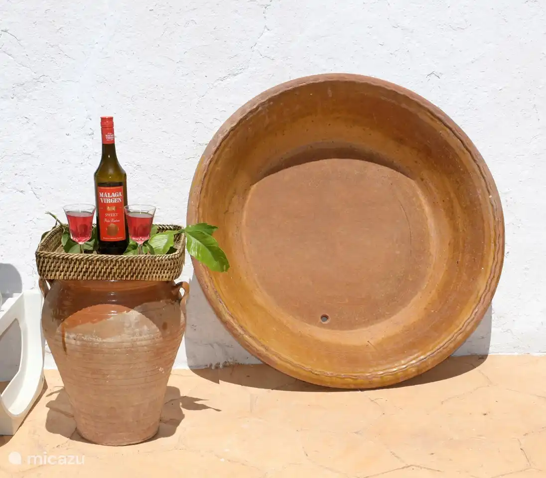 Original antike Details rund um das Haus.