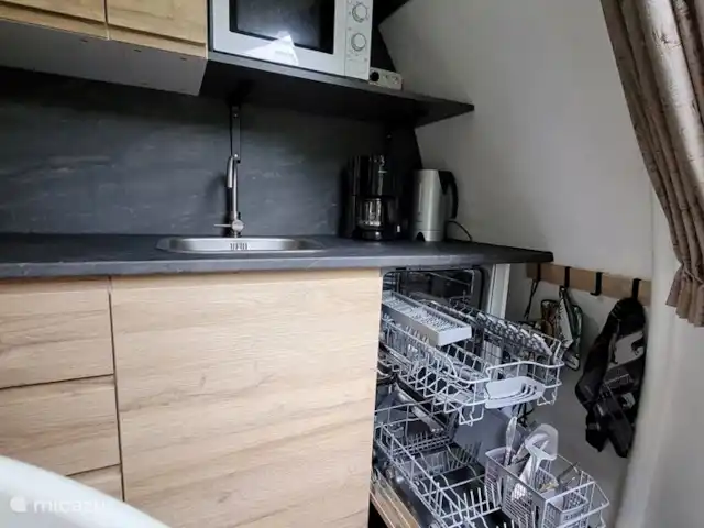 Igloo L'Oasis Verte | Pays-Bas, Brabant-Septentrional, Chaam - bungalow Petit mais joli lave-vaisselle !