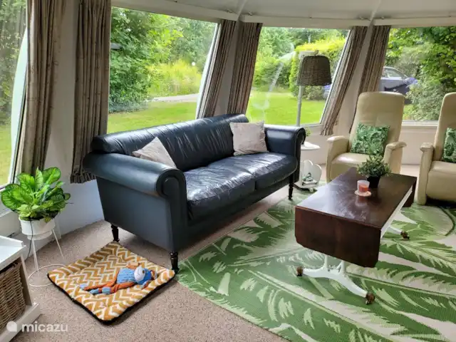 Igloo L'Oasis Verte | Pays-Bas, Brabant-Septentrional, Chaam - bungalow Salon confortable et spacieux.