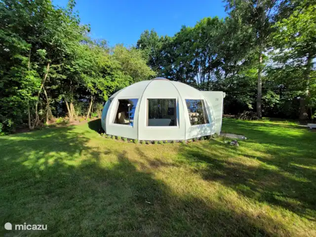 Igloo L'Oasis Verte | Pays-Bas, Brabant-Septentrional, Chaam - bungalow Le chalet se dresse sur près de 1000 m2 de terrain.