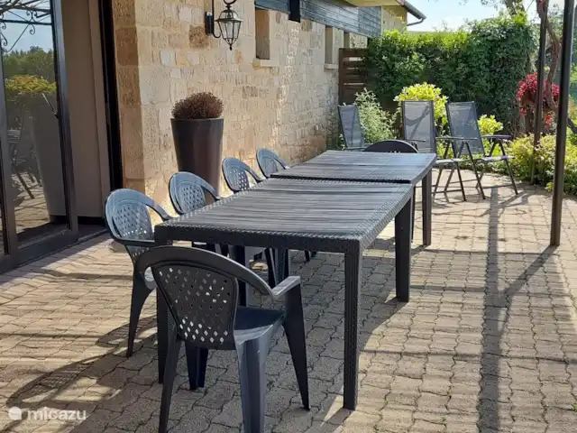 Location de Vacances France, Corrèze, Perpezac-le-Blanc, gîte / cottage - Domaine Leyvinie, Gîte Merlot Domaine Leyvinie, gîte Merlot, terrasse