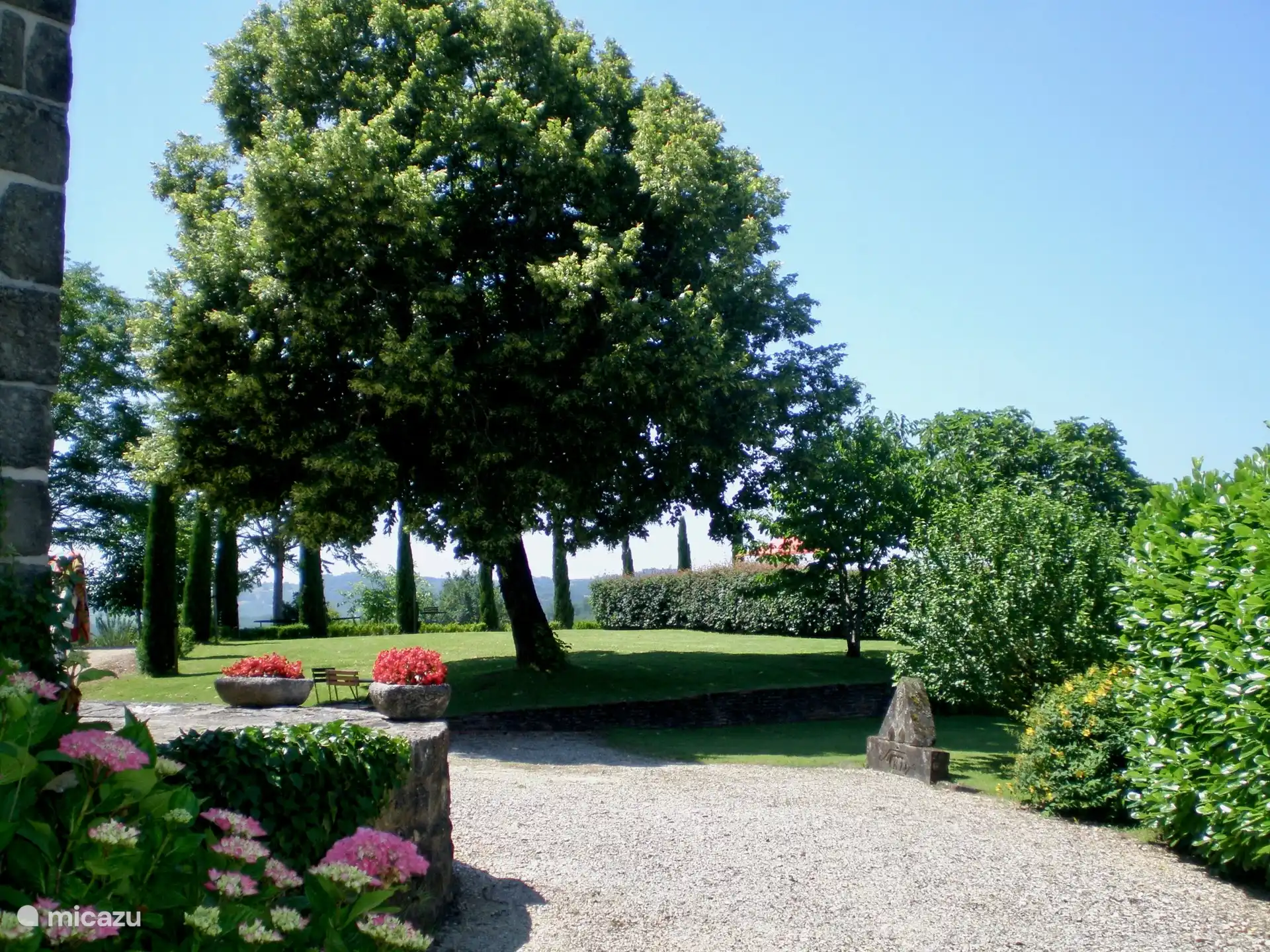 Domaine Leyvinie, Garten