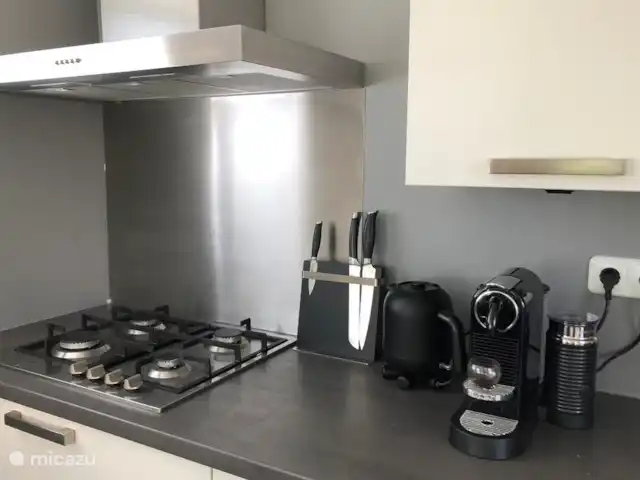 Dans l'hippocampe | Pays-Bas, Gueldre, Voorthuizen - chalet Cuisinière à gaz 4 feux; Machine Nespresso à disposition