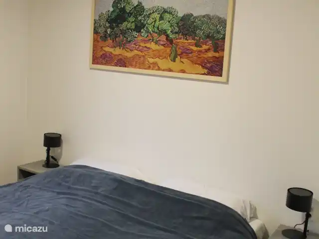 Superhost : Magnifique chalet dans la Veluwe | Pays-Bas, Gueldre, Otterlo - chalet Chambre très spacieuse avec 2 lits simples et une grande armoire à portes coulissantes et un grand miroir au mur
