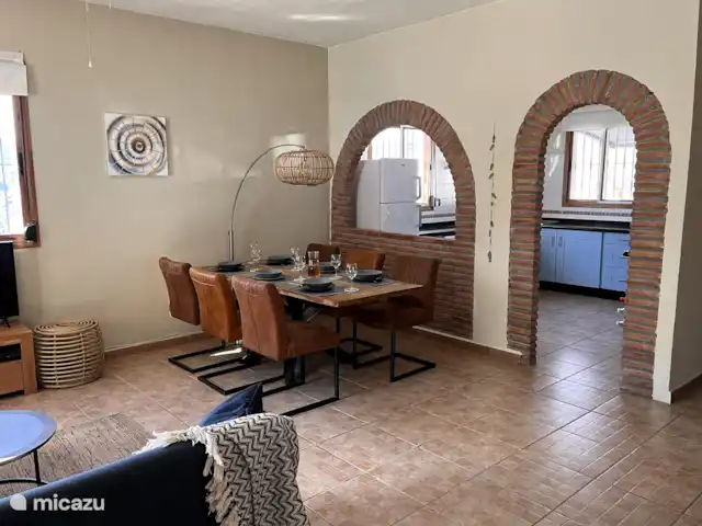 Villa Espejo | Ver | Privacidad en España, Costa del Sol, Torrox - villa Sala de estar con comedor