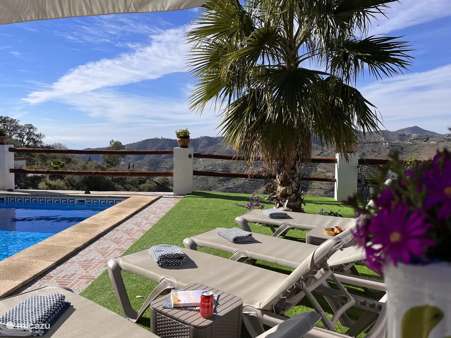 Überdachung / Schwimmbad / Lounge-Set