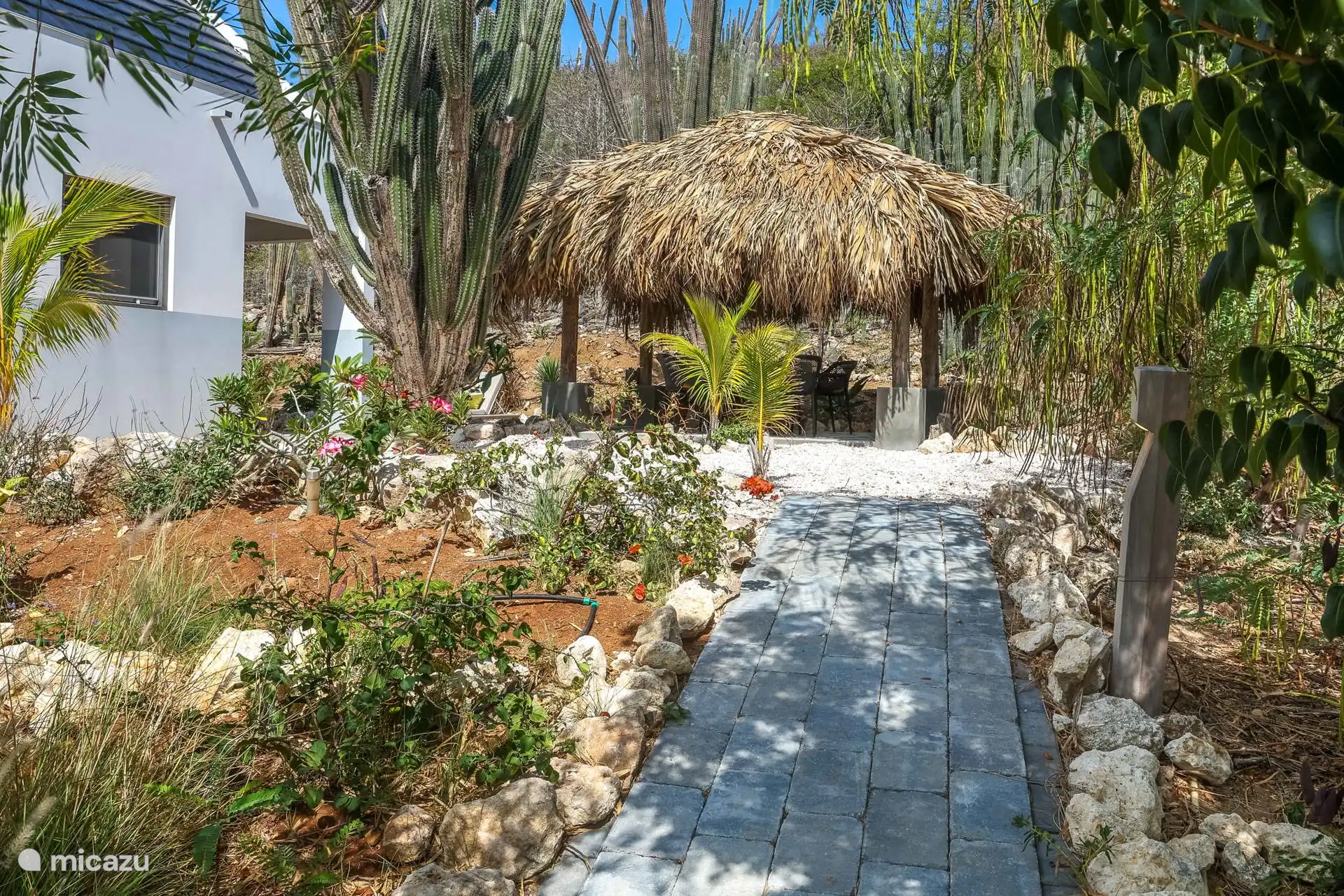 Eintritt in die Unterkunft