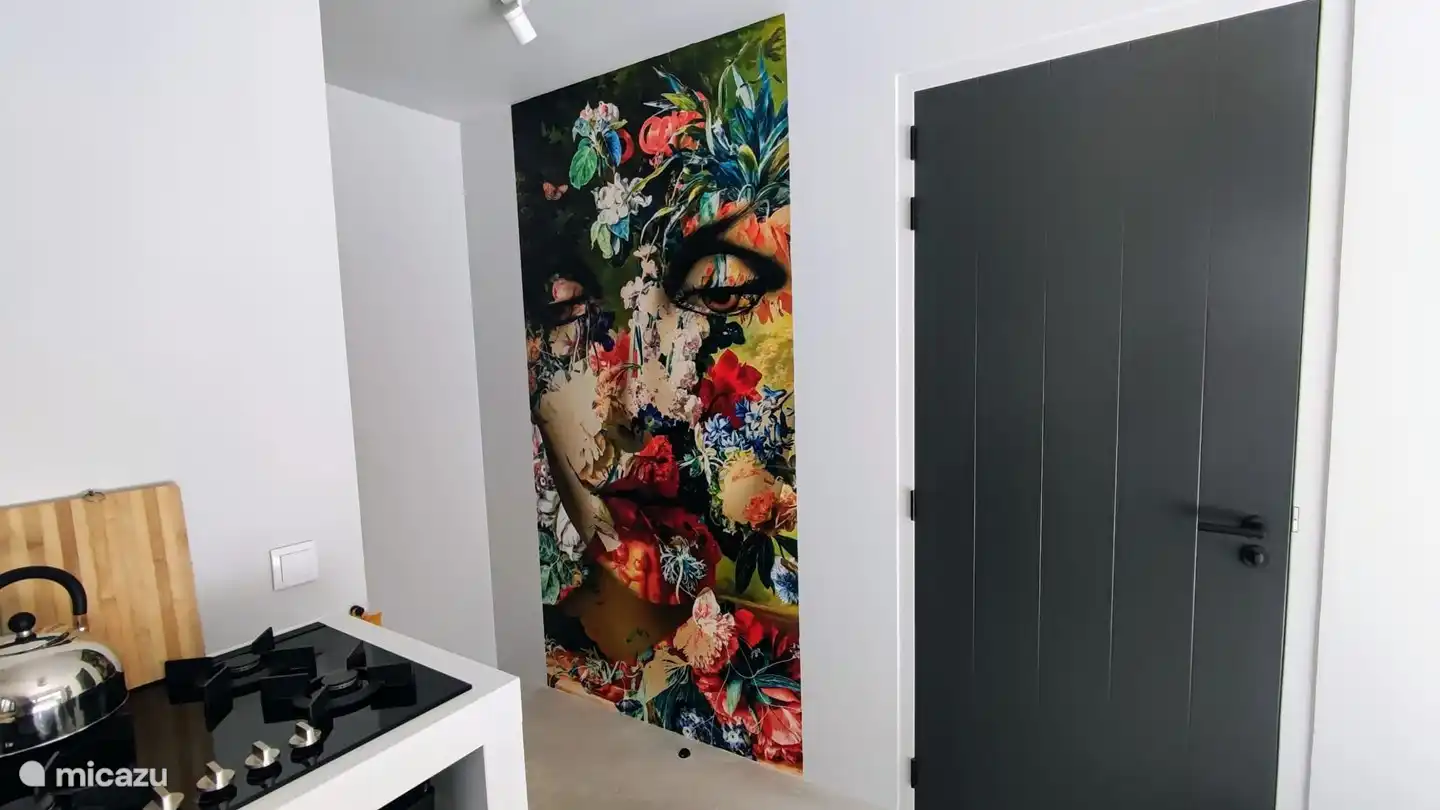 schöne florale Fototapete