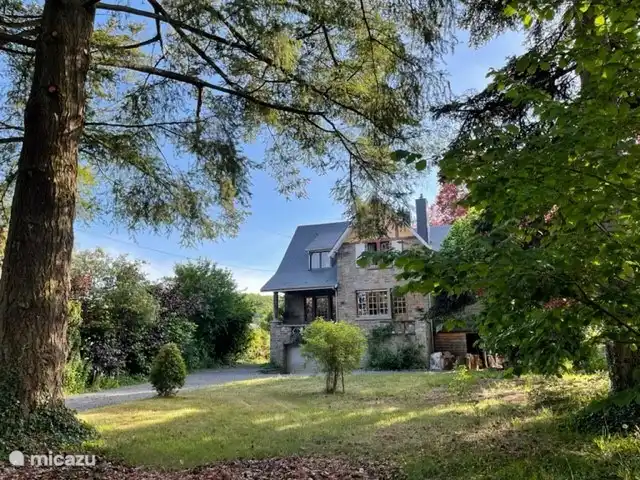 Villa Hotton - Belgische Ardennen huren in België, Ardennen, Hotton - villa Voortuin