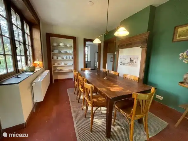 Villa Hotton - Belgische Ardennen huren in België, Ardennen, Hotton - villa eetkamer