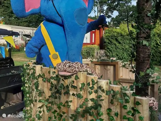 Camping La parcela pallegarste 162 en Países Bajos, Overijssel, Mariënberg  - mobil home / caravana  Mascota Pallie