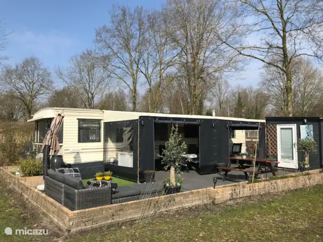 Camping La parcela pallegarste 162 en Países Bajos, Overijssel, Mariënberg  - mobil home / caravana Camping La parcela pallegarste 162 en Países Bajos, Overijssel, Mariënberg  - mobil home / caravana