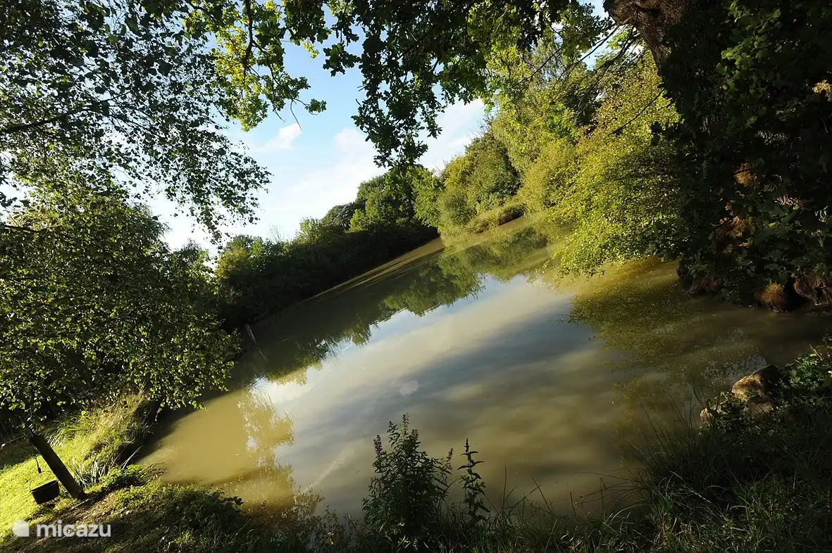 Privater See vor Ort