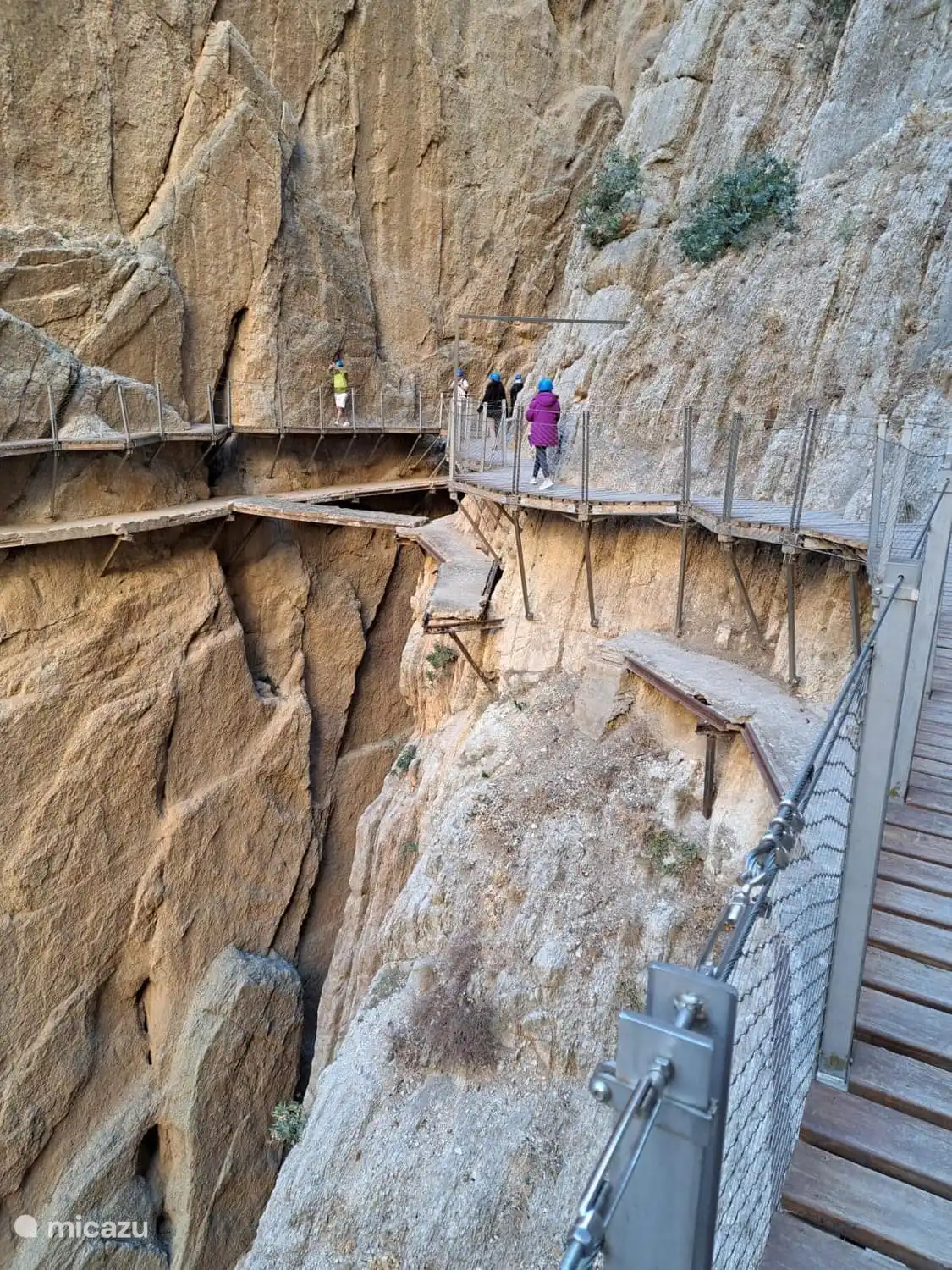 Met onze groep naar de Caminito del Rey 