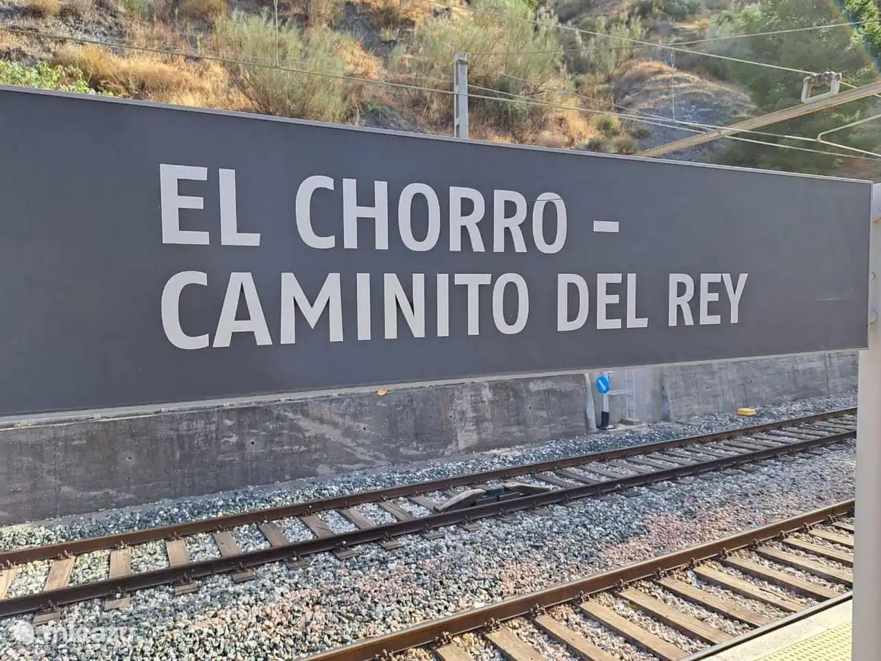 Met de trein naar de caminito del Rey 