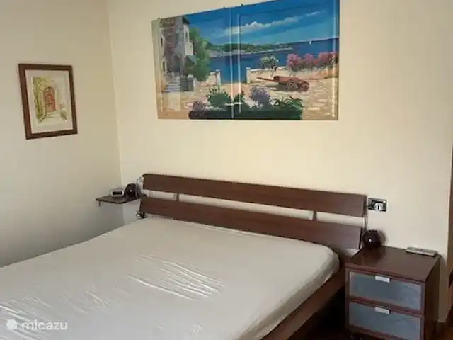 Résidence Sottocastello | Italie, Lac de Garde, Manerba del Garda - appartement Chambre 1 avec lit double 180 x 200