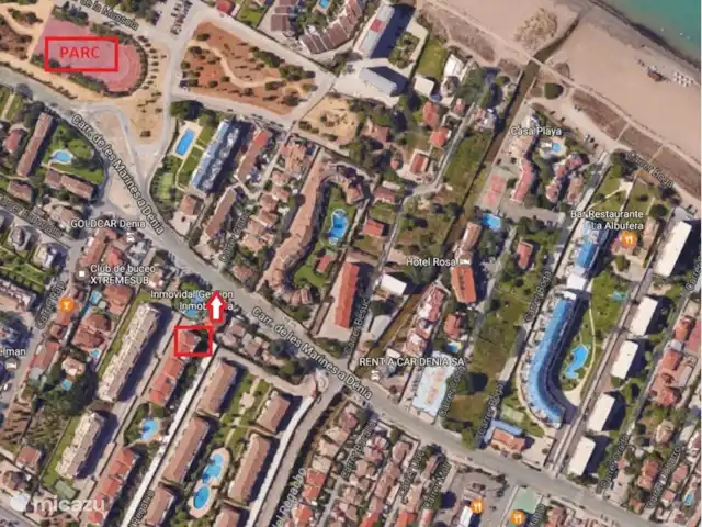 La Rosaleda II | Espagne, Costa Blanca, Dénia - appartement Localisation : 300 m de la plage
