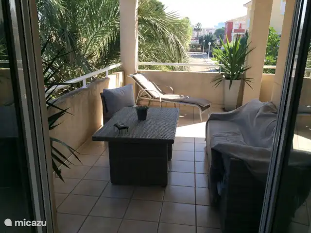La Rosaleda II | Espagne, Costa Blanca, Dénia - appartement Terrasse côté chambre & Lounge