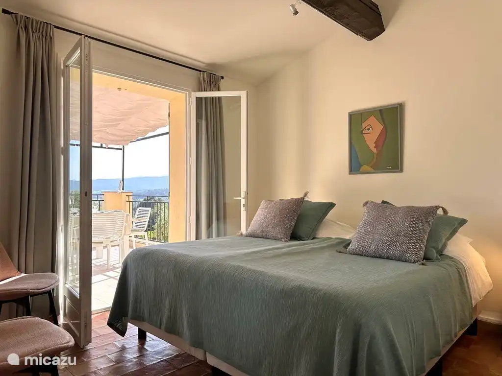 The second bedroom on the living floor