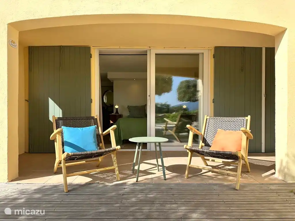 Terrace in front of the Garden Room