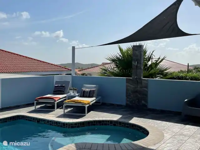 Kas Jannel | Curaçao, Banda Abou (ouest), Fontein - villa Piscine avec beaucoup d'intimité