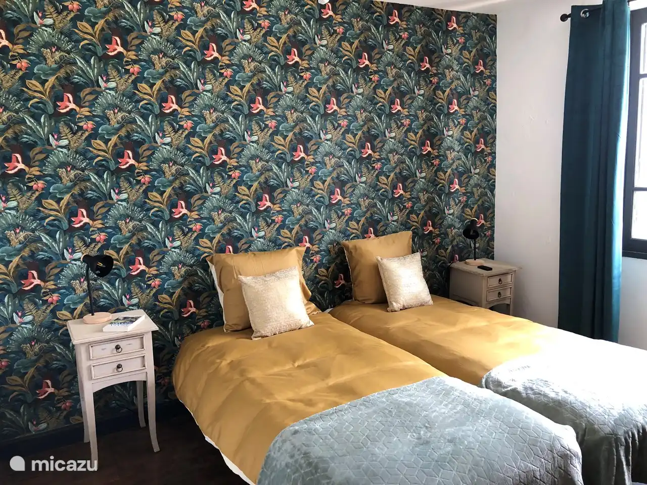 Schlafzimmer 2 2 Betten von 90 x 200 m