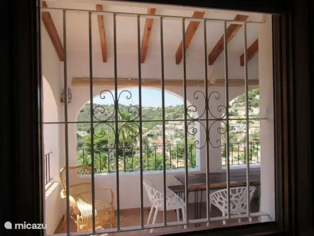 Villa Falco en España, Costa Blanca, Benissa - villa Vista desde el dormitorio 3 a la terraza