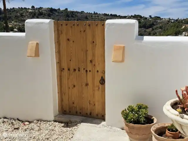 Villa Falco en España, Costa Blanca, Benissa - villa Portón de madera