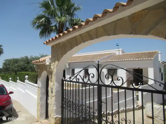 Villa Falco en España, Costa Blanca, Benissa - villa Villa delantera