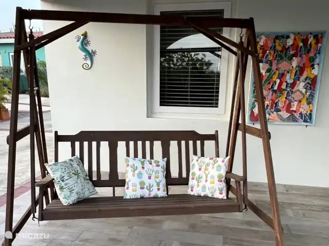 Location de Vacances Aruba, Aruba central, Santa Cruz, maison de vacances - Bonvilla Aruba Café du matin