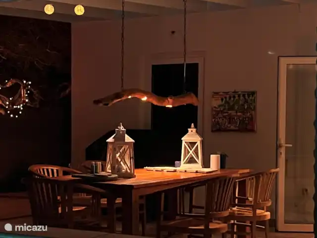 Location de Vacances Aruba, Aruba central, Santa Cruz, maison de vacances - Bonvilla Aruba Porche arrière