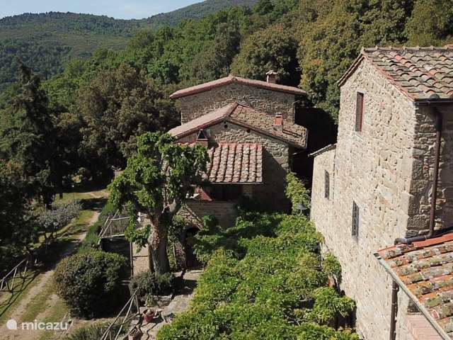 Casa vacacional Italia, Toscana, Castelfranco Piandisco - apartamento Borgo Morgiano-Torre