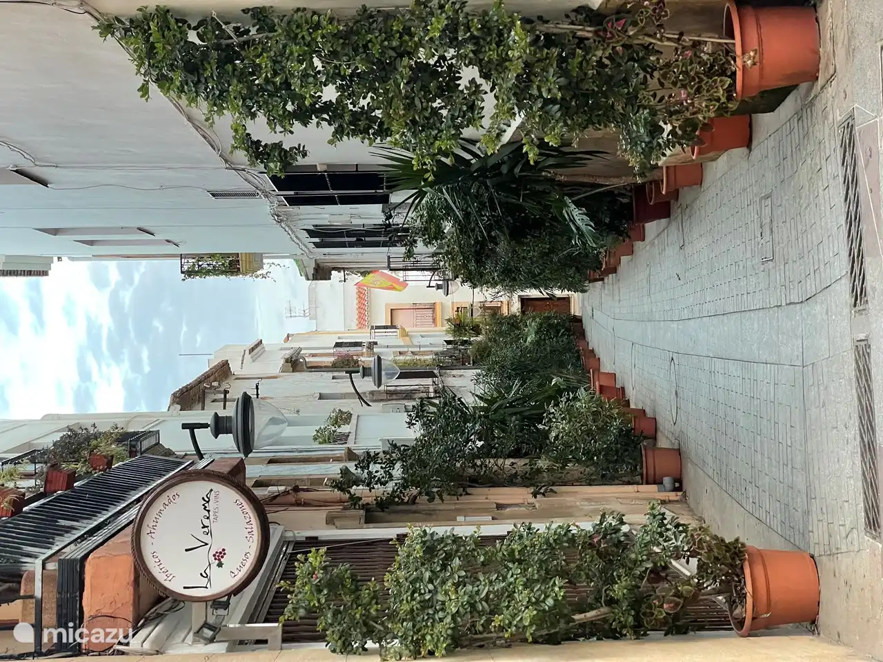 Straße im alten Zentrum von Javea