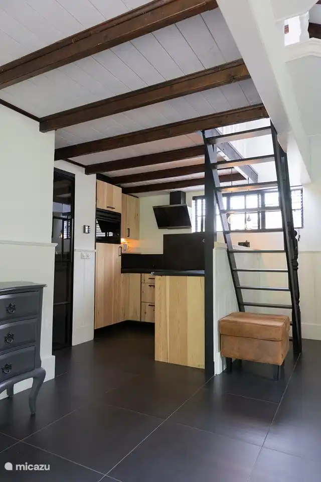 Stairs to 1st floor (Bedroom and outside terrace).