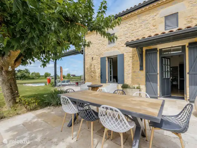 gobatto en Francia, Lot y Garona, Montpouillan - villa Terraza