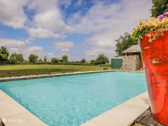gobatto en Francia, Lot y Garona, Montpouillan - villa La piscina