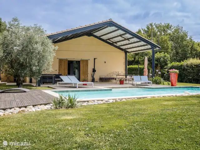 gobatto en Francia, Lot y Garona, Montpouillan - villa Piscina