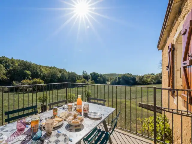 Lavedemme | France, Lot, Salviac - maison de vacances Manger avec vue