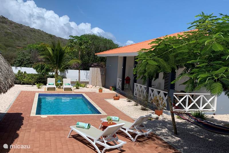 Vakantiehuis Curaçao, Banda Abou (west), Fontein Villa Casa C24 met privé zwembad